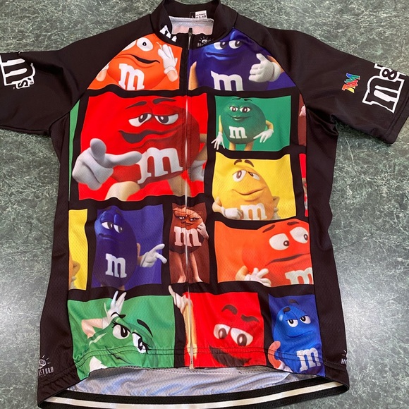 m&m cycling jersey